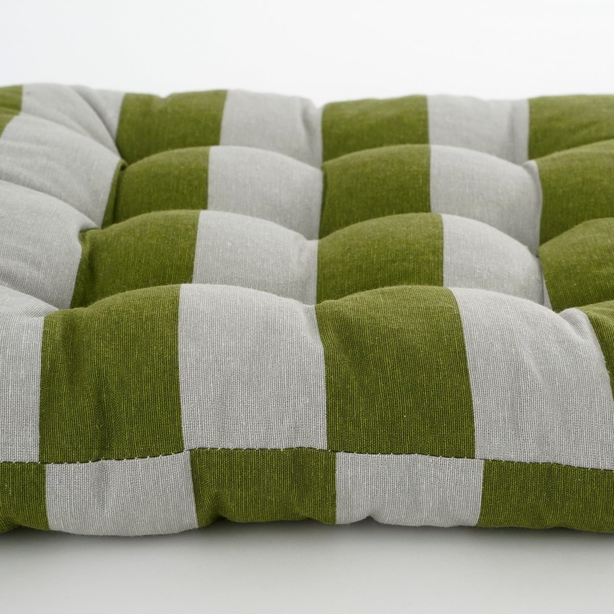 Osborn Chair Cushion - L46 x W46 cm - Cotton - Green