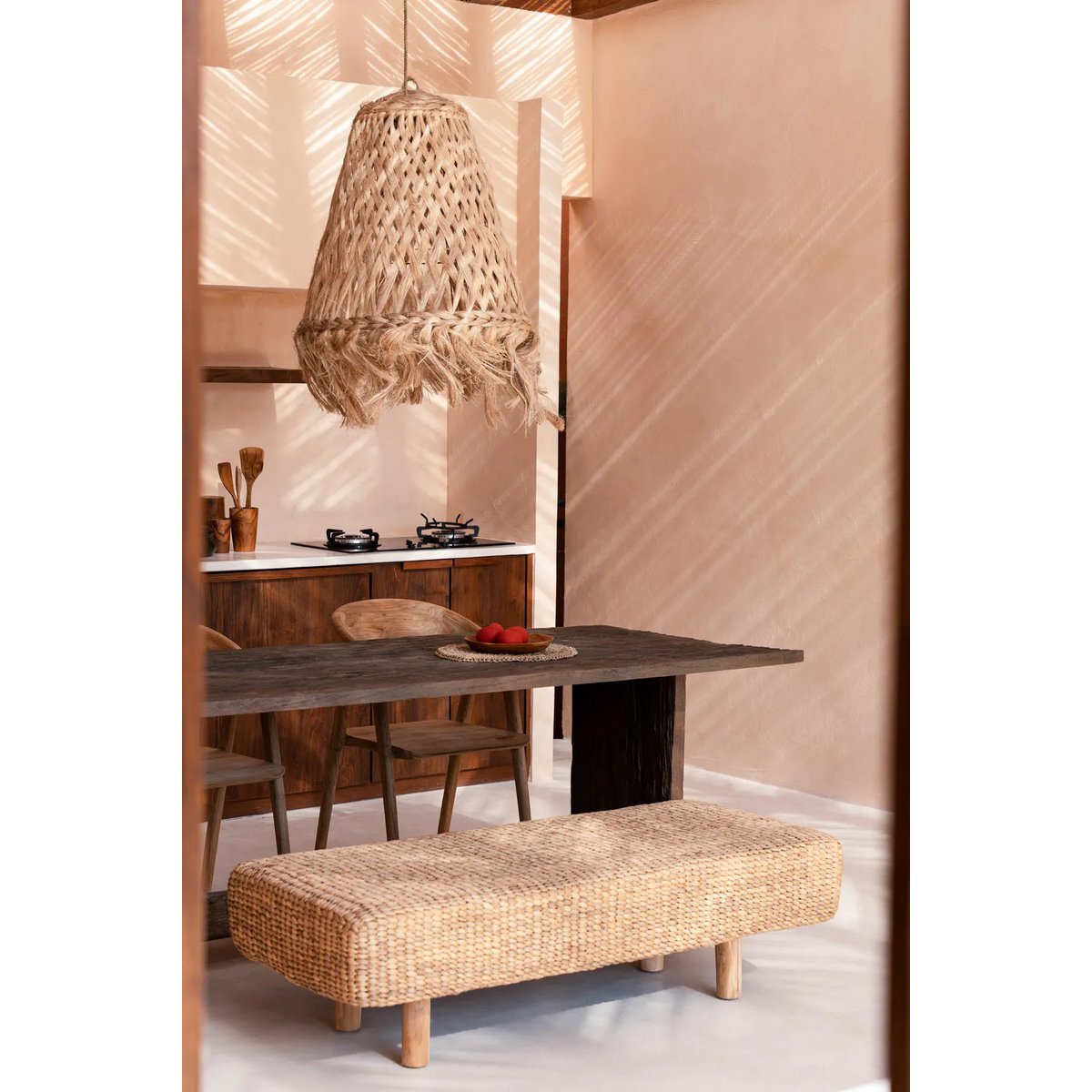 The Water Hyacinth Bench
