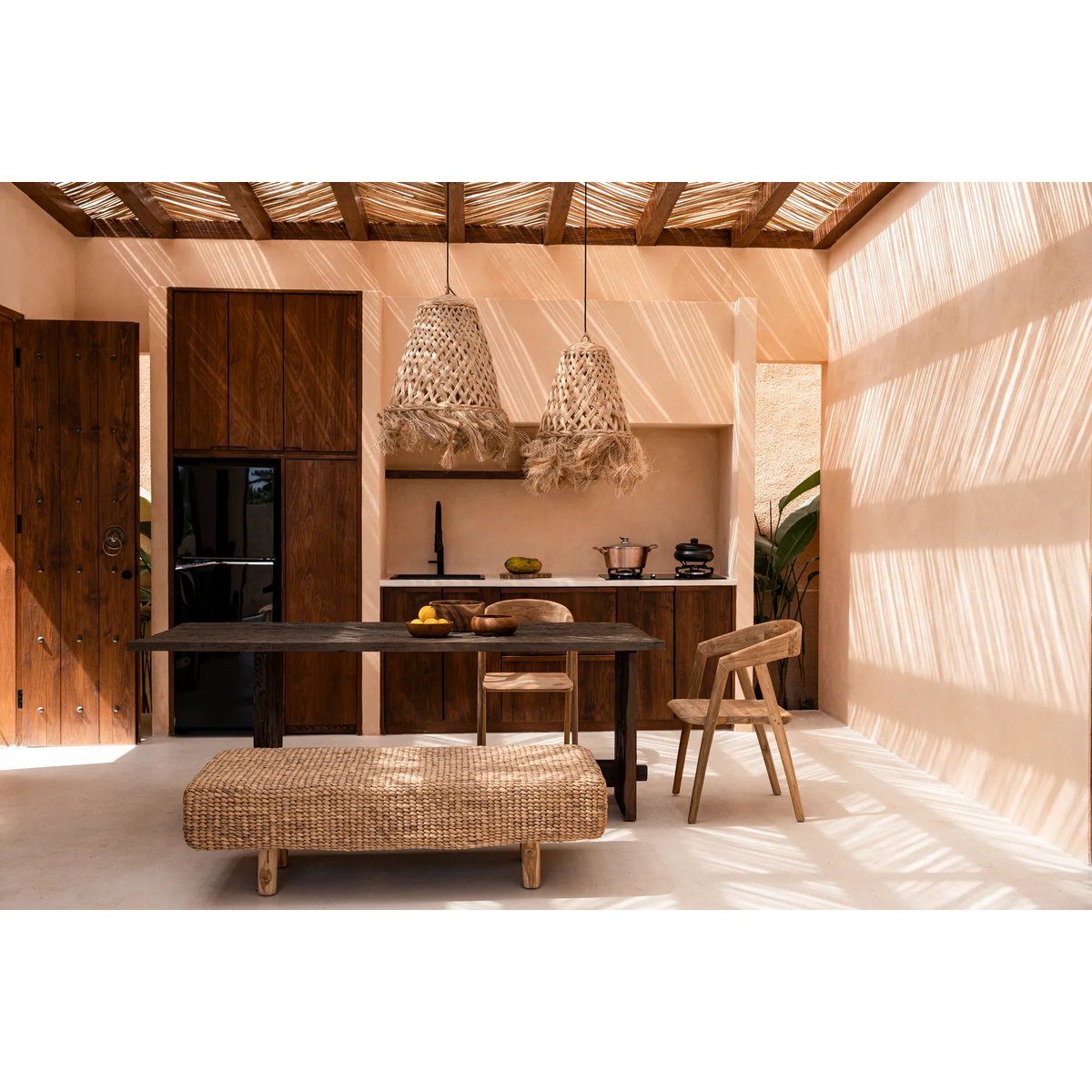 The Water Hyacinth Bench