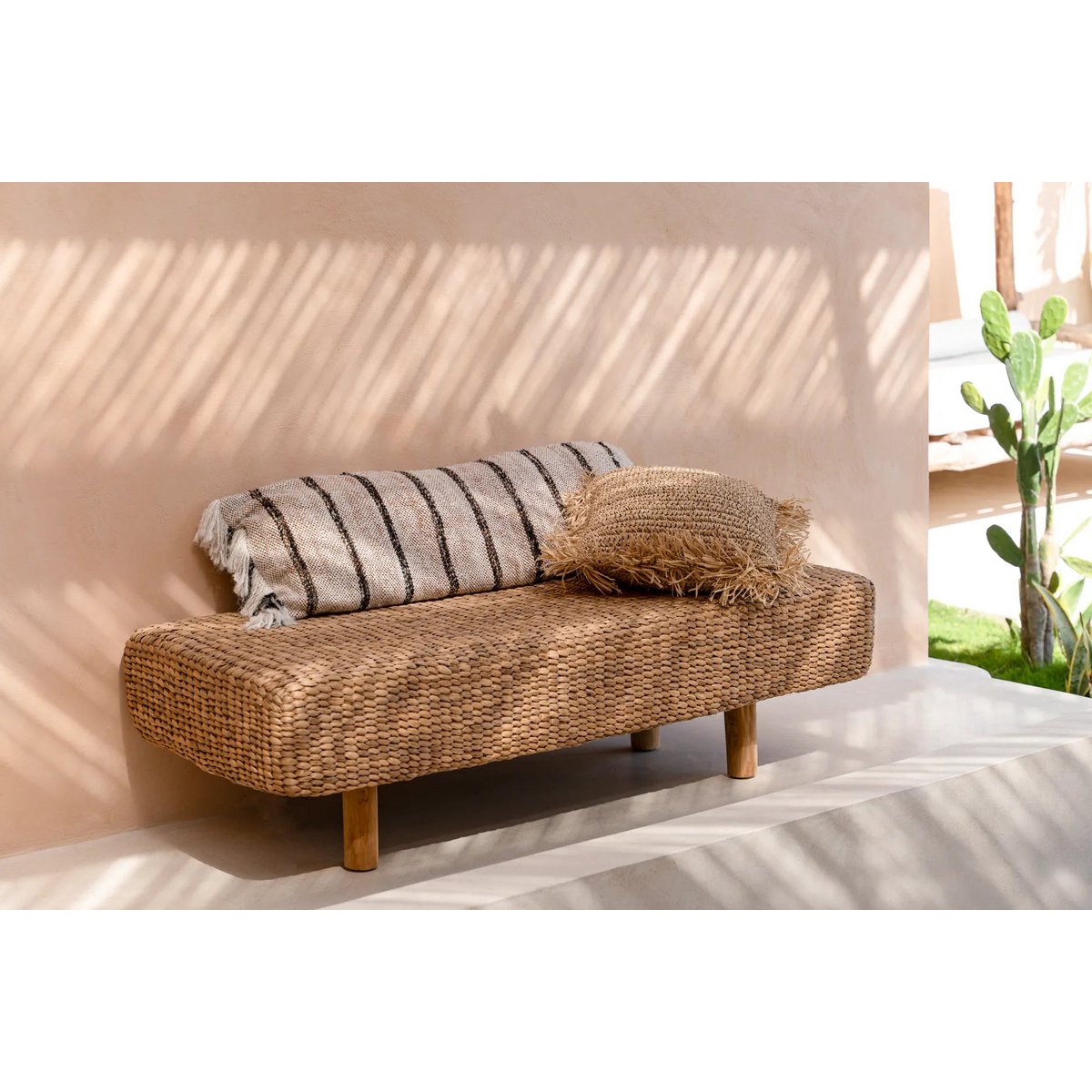 The Water Hyacinth Bench